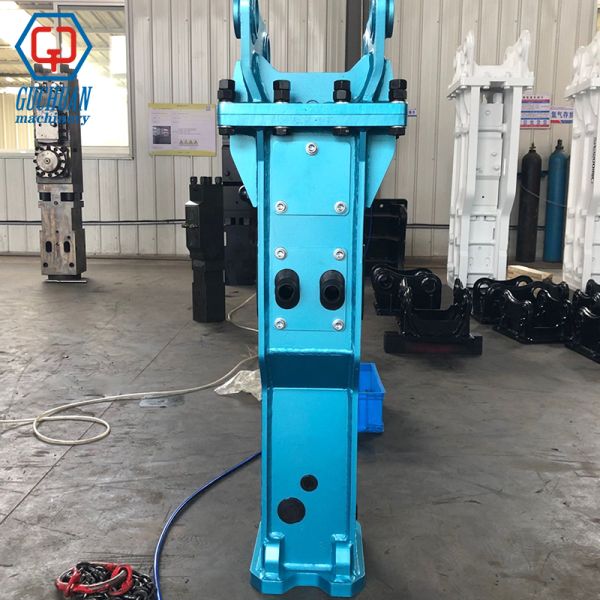 Excavadora de 5 toneladas Demolición hidráulica Rammer Rompecabezas Martillo 150-170 Bar