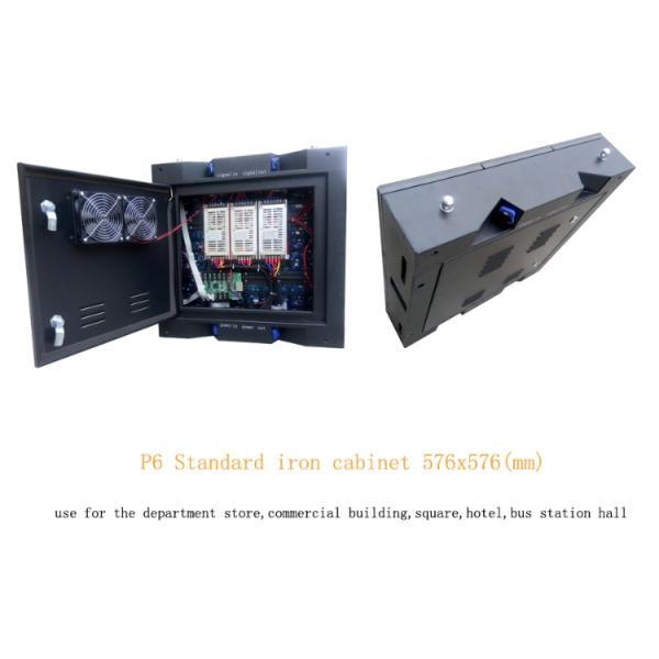 DC 5V P6 6500 Nits LED Advertising Screens HD Led Video Wall 6M x 4M