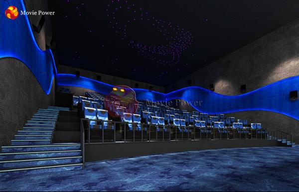 Indoor Electric System 3 Dof 5D Movie Theater SGS CE
