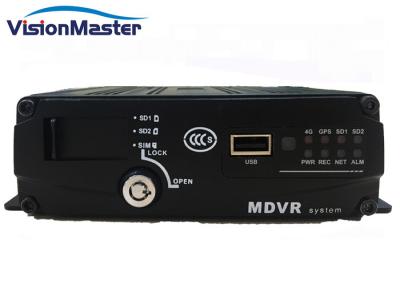 Cartão industrial do SD do DMS dois do registrador AHD 1080P do carro DVR do canal do nível 4 6 watts