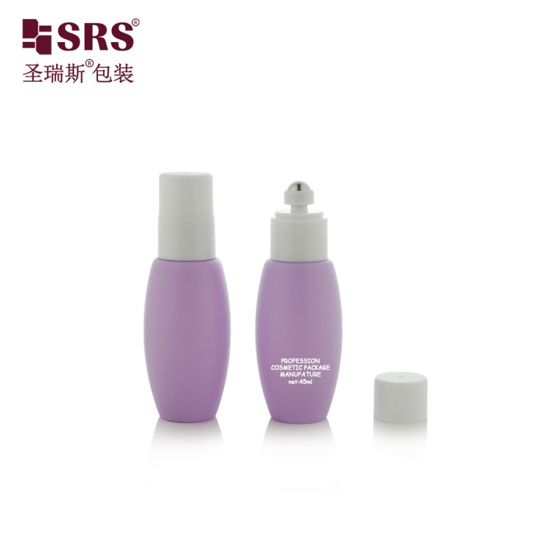 KG1-45ML Plastic Empty Roll On Bottle With Switch ON-OFF Applicator