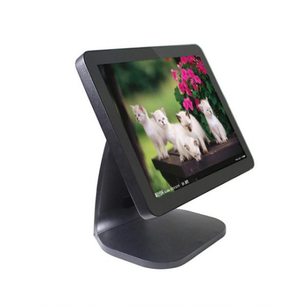 Black Color Touch Screen Point Of Sale System , All In One Pos System For Supermarket