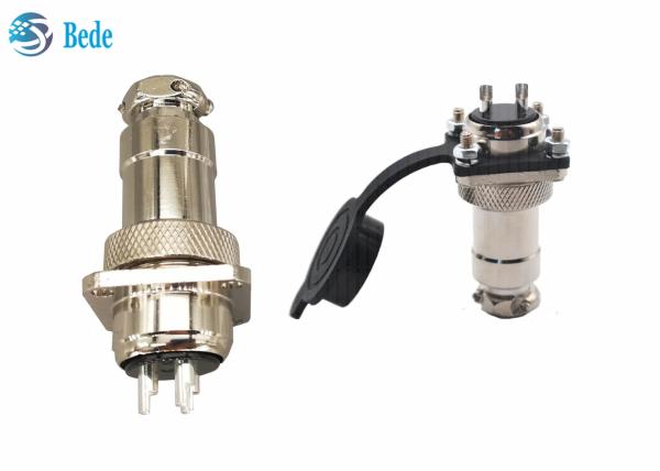 A fêmea masculina quadrada do conector M19 da flange Gx20 ajustou o pino 10 12 14 15