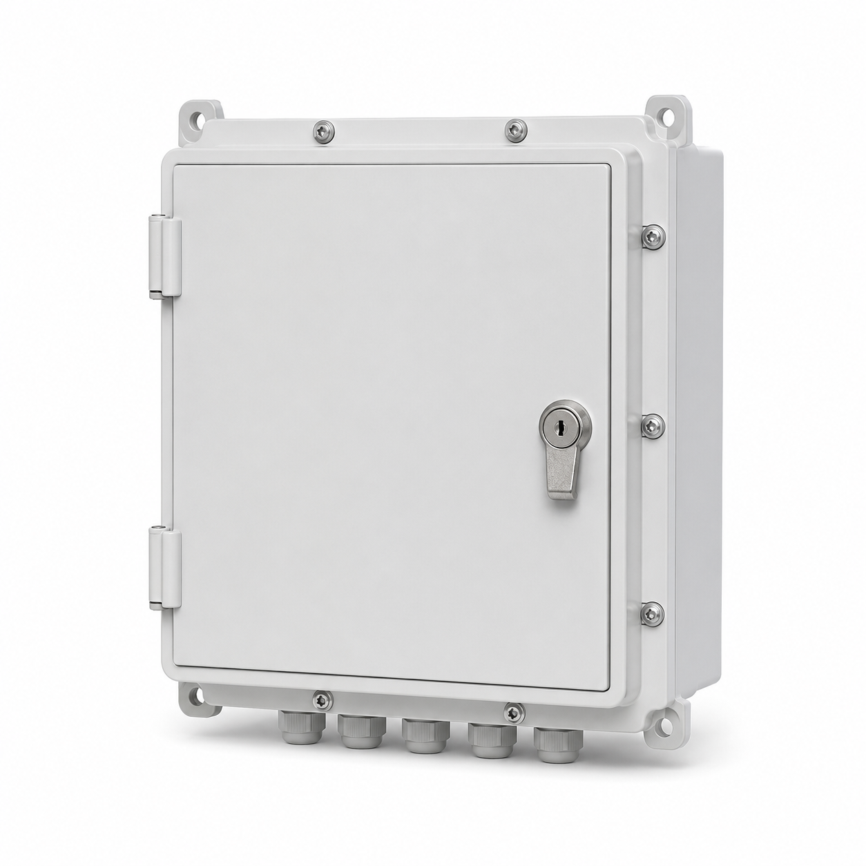 Flameproof Outdoor Distribution Panel Assembly With Lockable Safety Protective Door