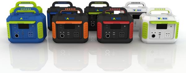 White Green Orange Black Plastic 292000mAh 300W Outdoor Portable Power Station