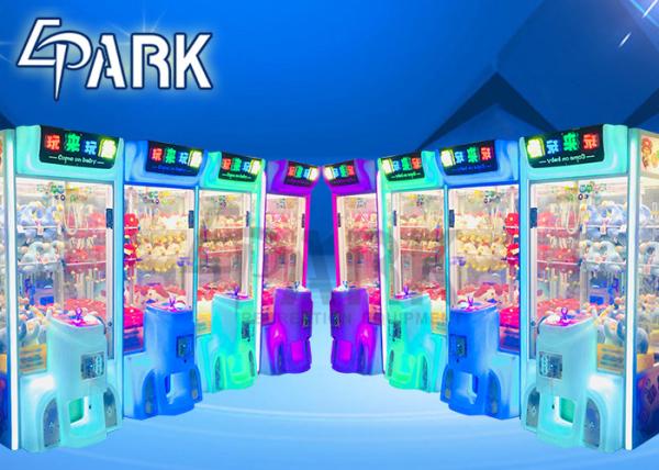 1 Players Cute Japan Crane Claw Machine for Movie Theater 18W