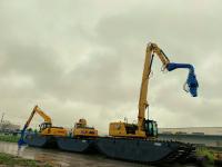 Marteau hydraulique de vibro pour des projets fonctionnants de construction de Waterbodies