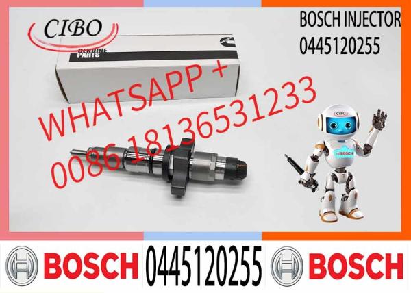 China New Diesel Fuel Injector 0445120255 Common Rail Injector 0445120255 For Cummins Engine