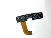 teclados de teclado de membrana de circuito condutor de prata para monitor de oceano