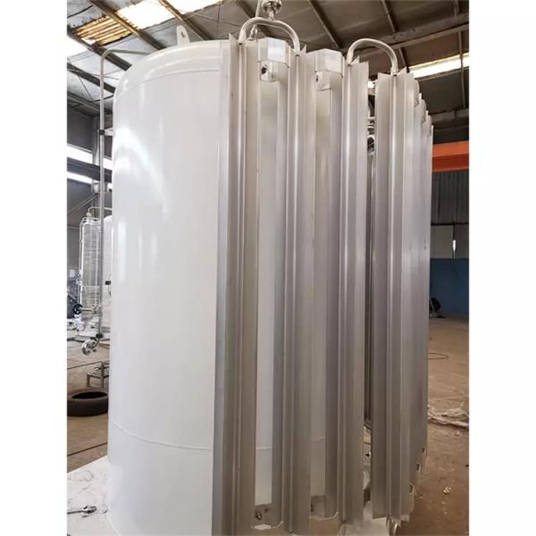 Super Vacuum Insulation Cryogenic Micro Bulk Storage Tank For Medium