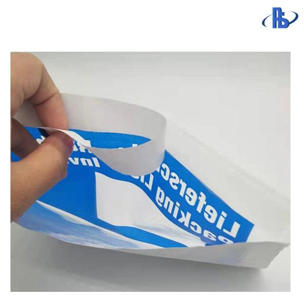 High Viscosity Self Adhesive Bags , Water Resistant Back Patch Pockets