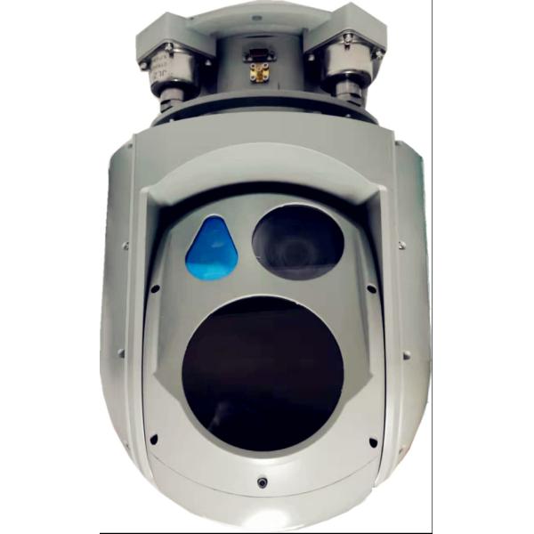 Sistema de rastreio da busca do EO/IR com o telêmetro do laser de 3km