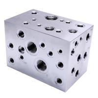 Servicio de personalización de procesamiento CNC de válvulas hidráulicas de cartucho roscado de acero de aluminio