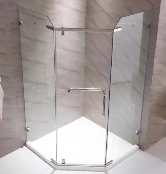 Surface Smooth Shower Glass Hardware Easy Installation Shower Door Fittings