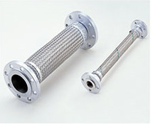 Soft Carbon Steel Tube Flange Connectable / Industry Stainless Vacuum Bellows Tube