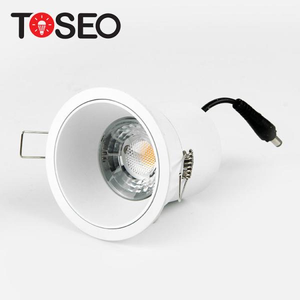 10W Recessed LED Ceiling Spotlights 80mm Cut Out LED Downlight For Inner Door