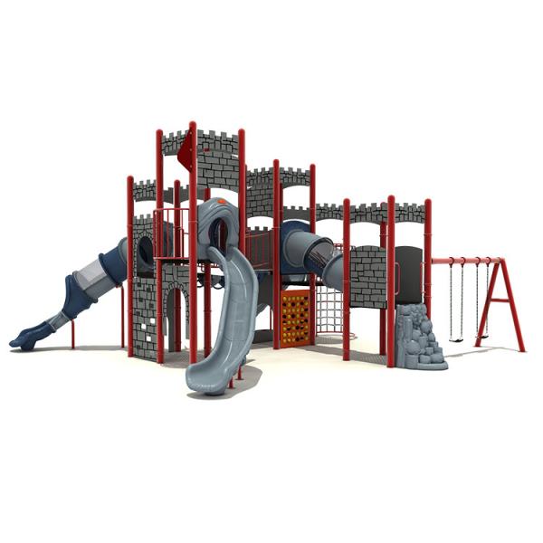 Пластмасса LLDPE гальванизировала отказ стального на открытом воздухе скольжения спортивной площадки анти-