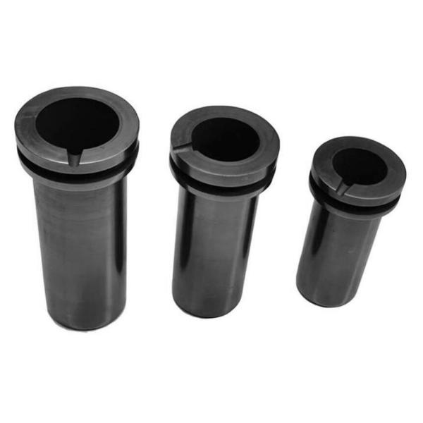 Cadinho de grafite de alta pureza de mesa 1kg/2kg/3kg para fusão de metal de joias