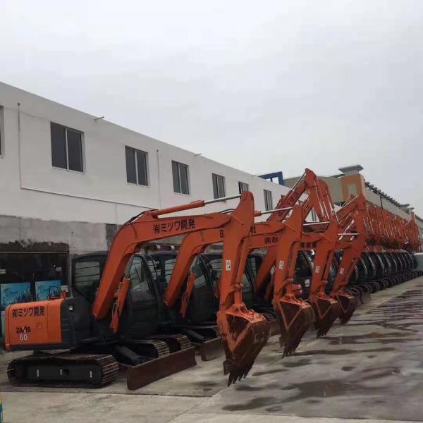 6 pequeño excavador de Ton Fuel Saving Used ZX60 Hitachi