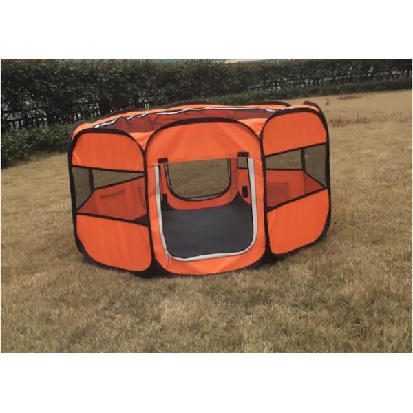 складчатость шатра дома собаки 600D Оксфорда водоустойчивая портативная большая для крытое на открытом воздухе 120X120X64cm