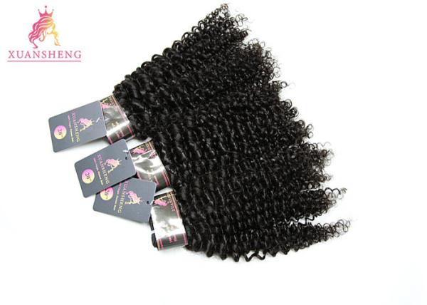 Natural Color Brazilian Human Hair Weave / Virgin Hair Bundles