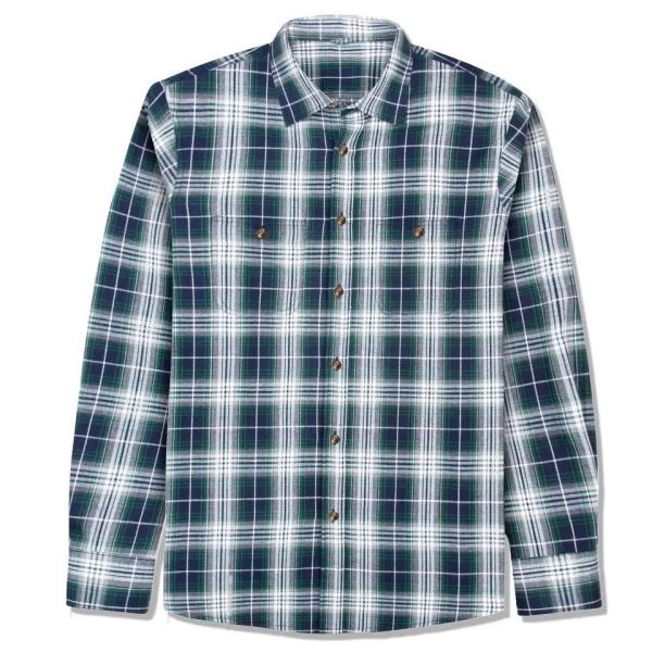                  Men′s Flannel Plaid Shirts Button Down Regular Fit Long Sleeve Casual Shirts Pure Cotton             