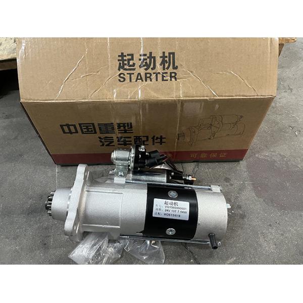 Sinotruk Howo Truck Auto Starter Motor 10 Teeth VG1560090001