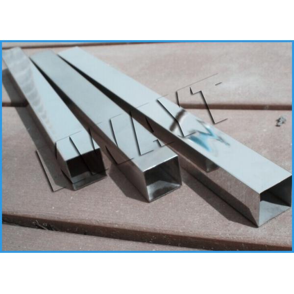 600 grit polished stainless steel square tube for decoration