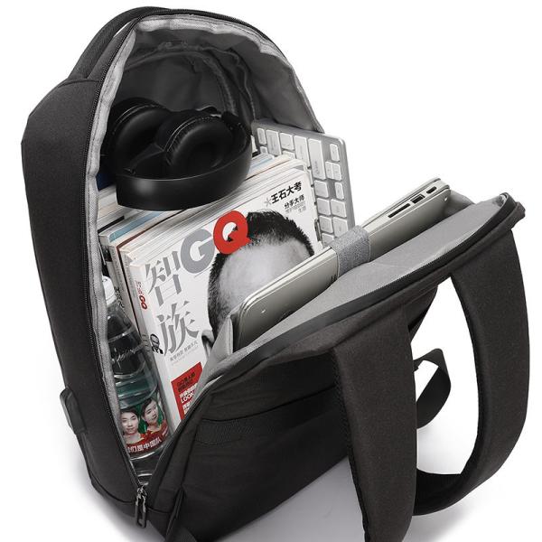 OEM ODM Большой вместимости водонепроницаемый рюкзак Исполнительный ноутбук рюкзак с USB