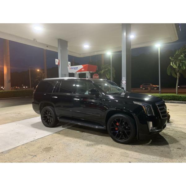 Replica GMC Sierra Snowflake Wheels 30x10 Black Mch Yukon Denali Snowflake Rims