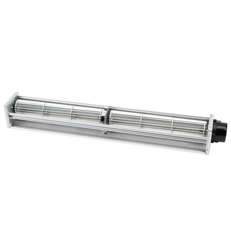 Silent High-Volume Cross-Flow Fan HY-45750DC (OEM Available) Aluminum Alloy DC24V 1 Year Warranty Length Over 1 Meter