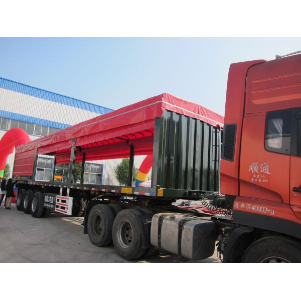 Боковая стена/боковая занавеска/зона полуприцеп с механической подвеской и шинами 12R22.5