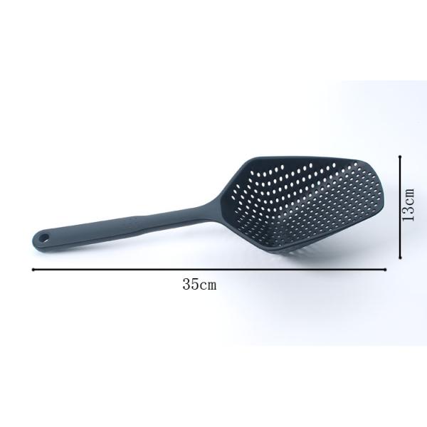 60g Sustainable Spaghetti Strainer Non Stick Scoop Pasta Spoon Set for Easy Cooking