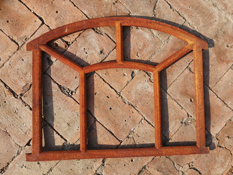 Industrial Style Cast Iron Windows Frame For Usw Mirror Wall Art H48xW62.5CM