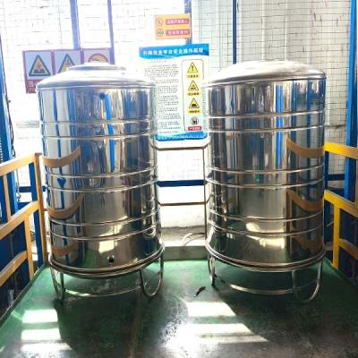 1T Thickening High Traffic Water Storage Tank High Configuration Pressure