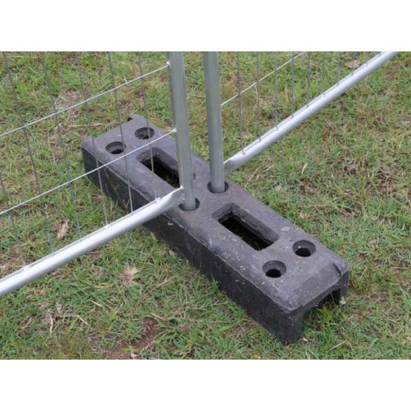 Recycled Heavy Duty Plastic Temporary Heras Fencing Feet Block