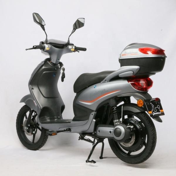 48V 800W Pedal Assist Electric Moped Bike With Removable Battery EEC Certification