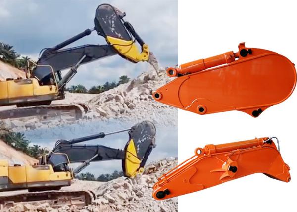 Q355B Excavator Rock Arm Digger Rock Boom For Mining / Construction Work