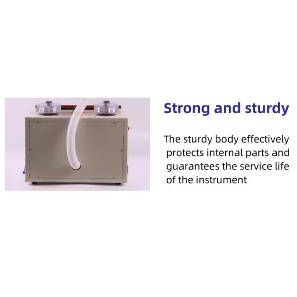 Large Window Twin Pen Dental Sandblaster With Drawer Powerful Dental Lab Equipment