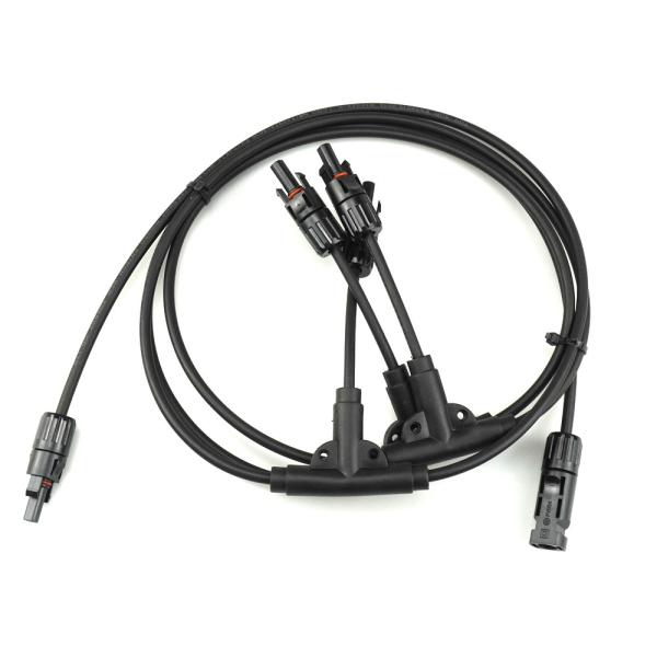 CE Parallel Solar Panel Y Connector High Temperature Resistant