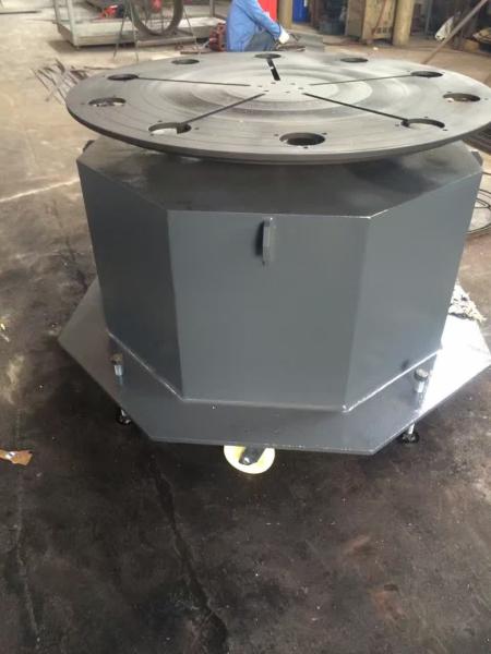 Pipe Revolving Table For Welding For Round Seam Welding Rotary Table With Round Table Supporting 15 Tons