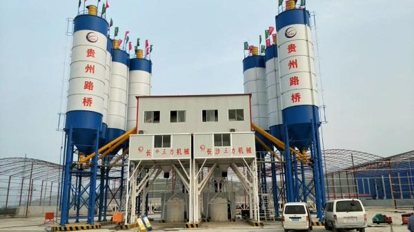 Fully automatic 120m3/h HZS 60 to 240 m3 central concrete plant equipment cement