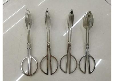 10'' Scissor Salad Tong 18-8 Stainless Steel, L=250MM, Commercial Buffet Supplies