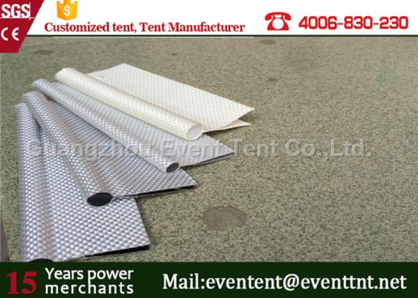550gsm PVC fabric 35mm double flap keder tent accessories for tent