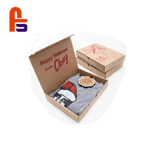 Light Weight CMYK Color Designed For Clothes Cardboard Foldable Boxes