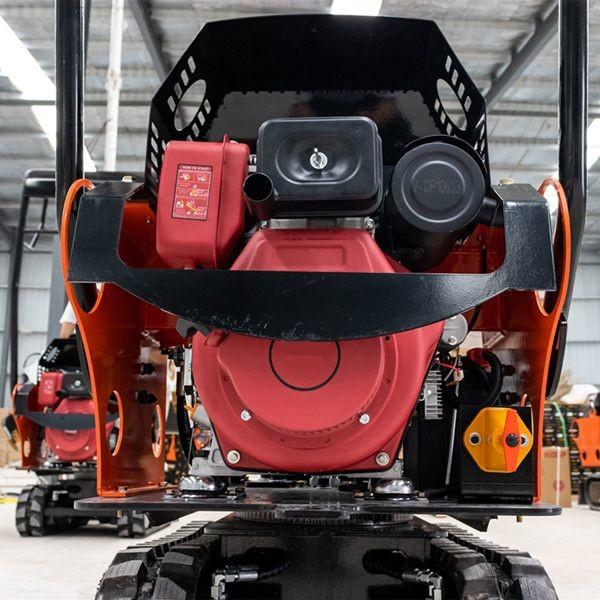 Pile Pulling ODM 1.5 Ton Mini Excavator  EPA Mini Digger Loader Bagger