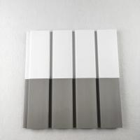 Painel de parede decorativo da veneziana do Pvc do quarto interior para os ganchos de suspensão