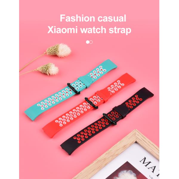 Sporty TPE Soft Rubber Strap · Compatible With Xiaomi Mi Band 5 And 6
