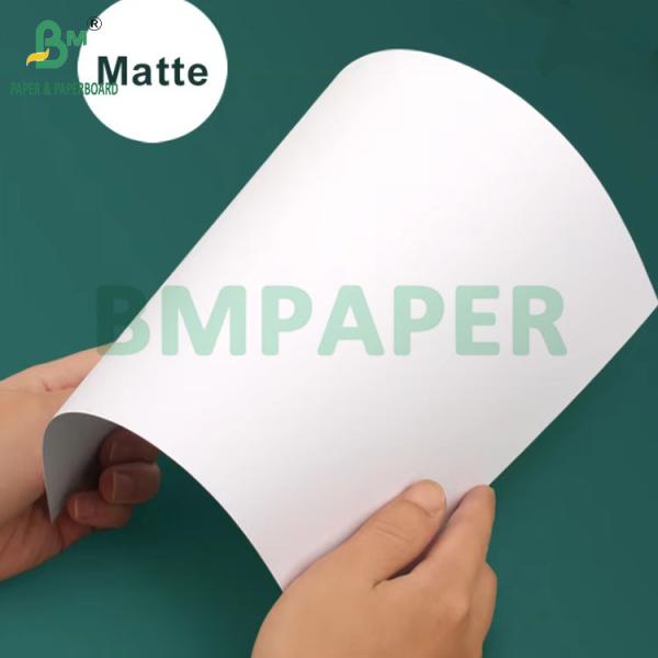 150gsm Laser Printing Double Sided Glossy Coated Paper For Brochures 32 x 45cm