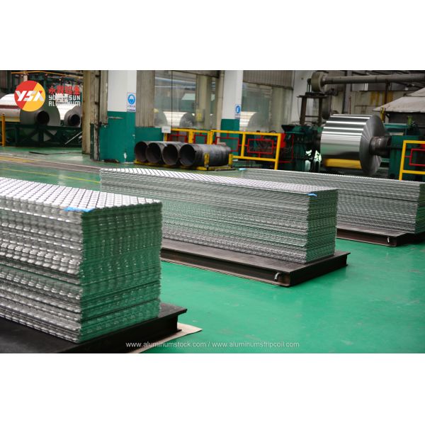 Embossed Diamond Aluminum Plate 6083 6063 aluminum checker plate sheet